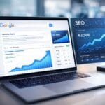 SEO strategy improving website ranking on Google search results
